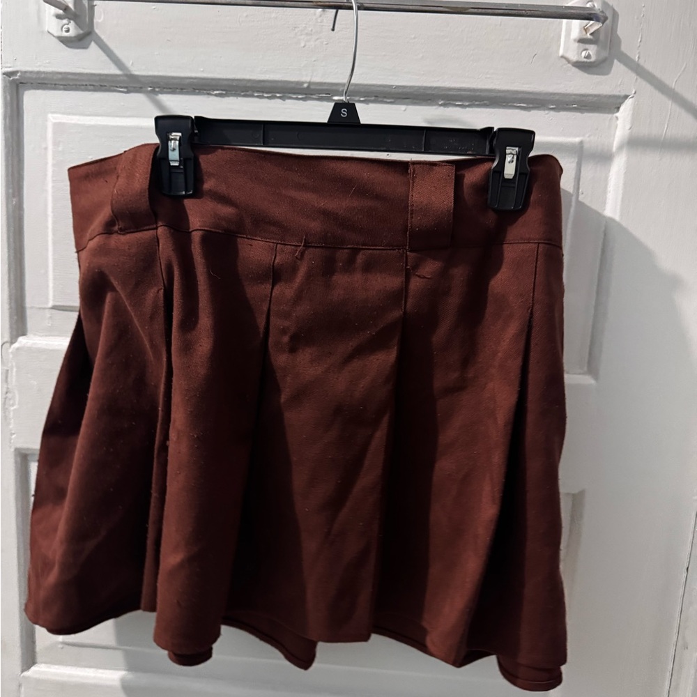 Wild Fable Chocolate Mini Skirt
